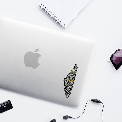 ستكر - خريطة فلسطين